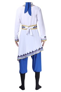 Order Mongolian Dance Costumes Design Mongolian Costumes Adult Chopsticks Dance Modern Men's Dance Costumes Performance Costumes Inner Mongolia SKDO009 detail view-6